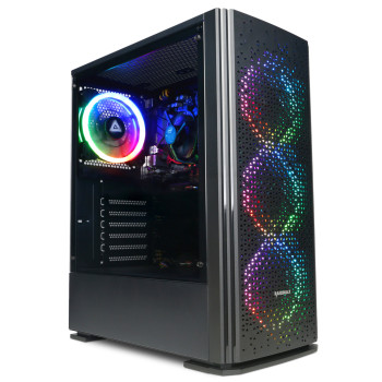 Refurbished CyberPowerPC 10461962 EXB2B10001 AMD Ryzen 5 5600G 16GB RAM 500GB SSD Windows 11 Pro Gaming Tower PC