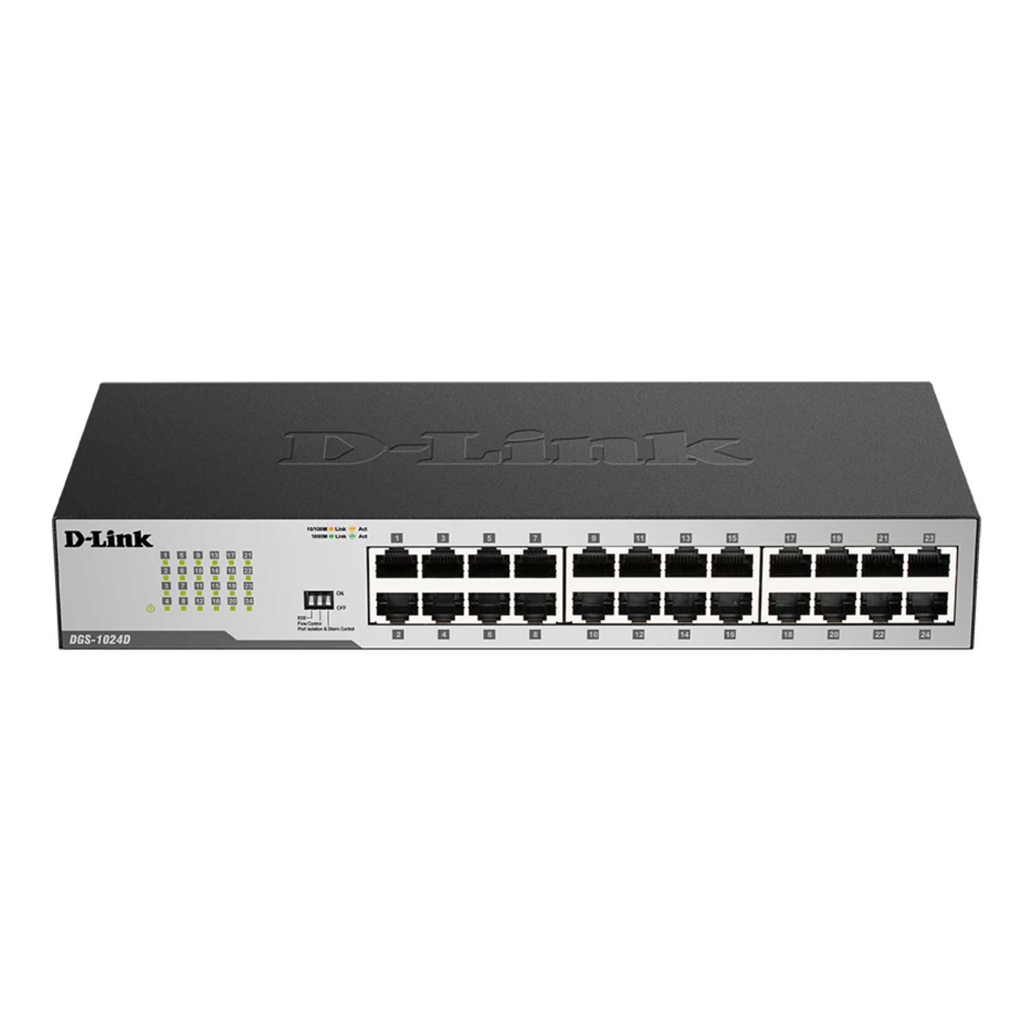 D-Link DGS Unmanaged Desktop Gigabit Network Switch - 24-Port