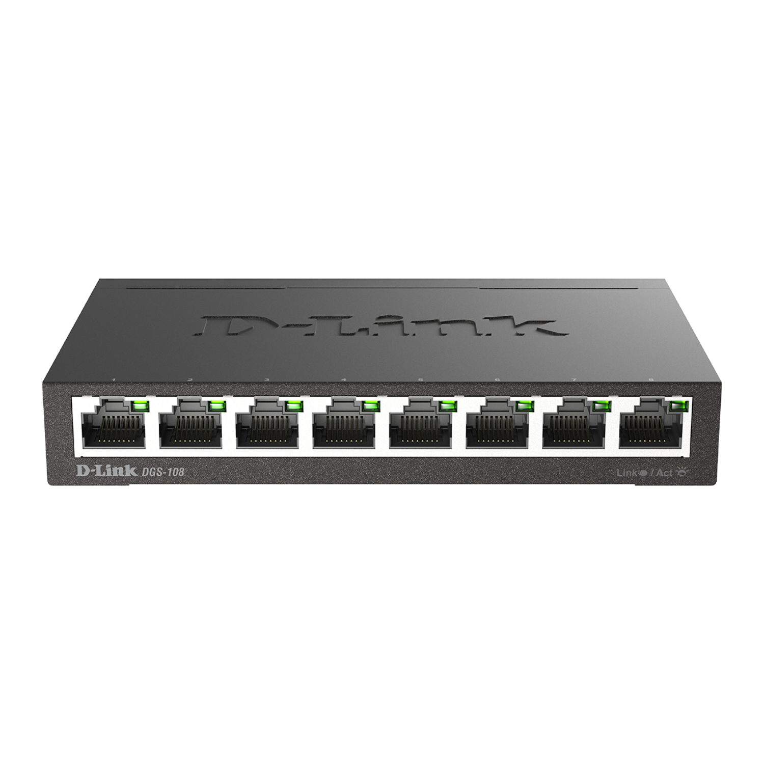 D-Link DGS Unmanaged Desktop Gigabit Network Switch - 8-Port