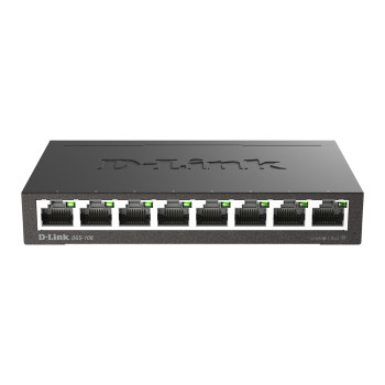 D-Link DGS Unmanaged Desktop Gigabit Network Switch - 8-Port
