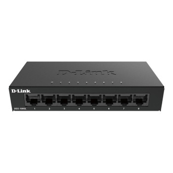 D-Link DGS Unmanaged Desktop Gigabit Ethernet Network Switch - 8-Port