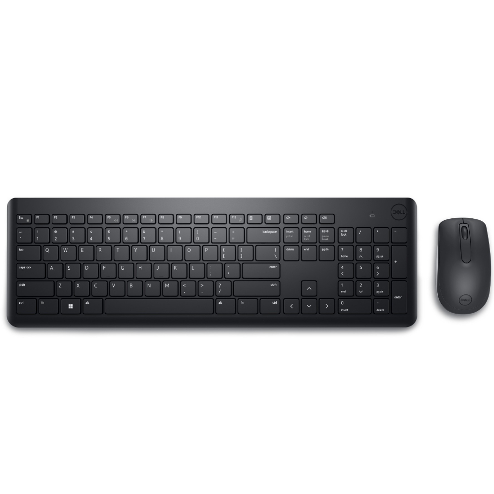 Dell KM3322W Wireless Keyboard and Mouse Combo - Black