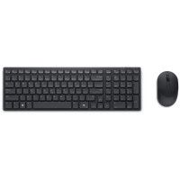 DELL Pro KM555 Compact Silent Keyboard and Mouse Combo - Black