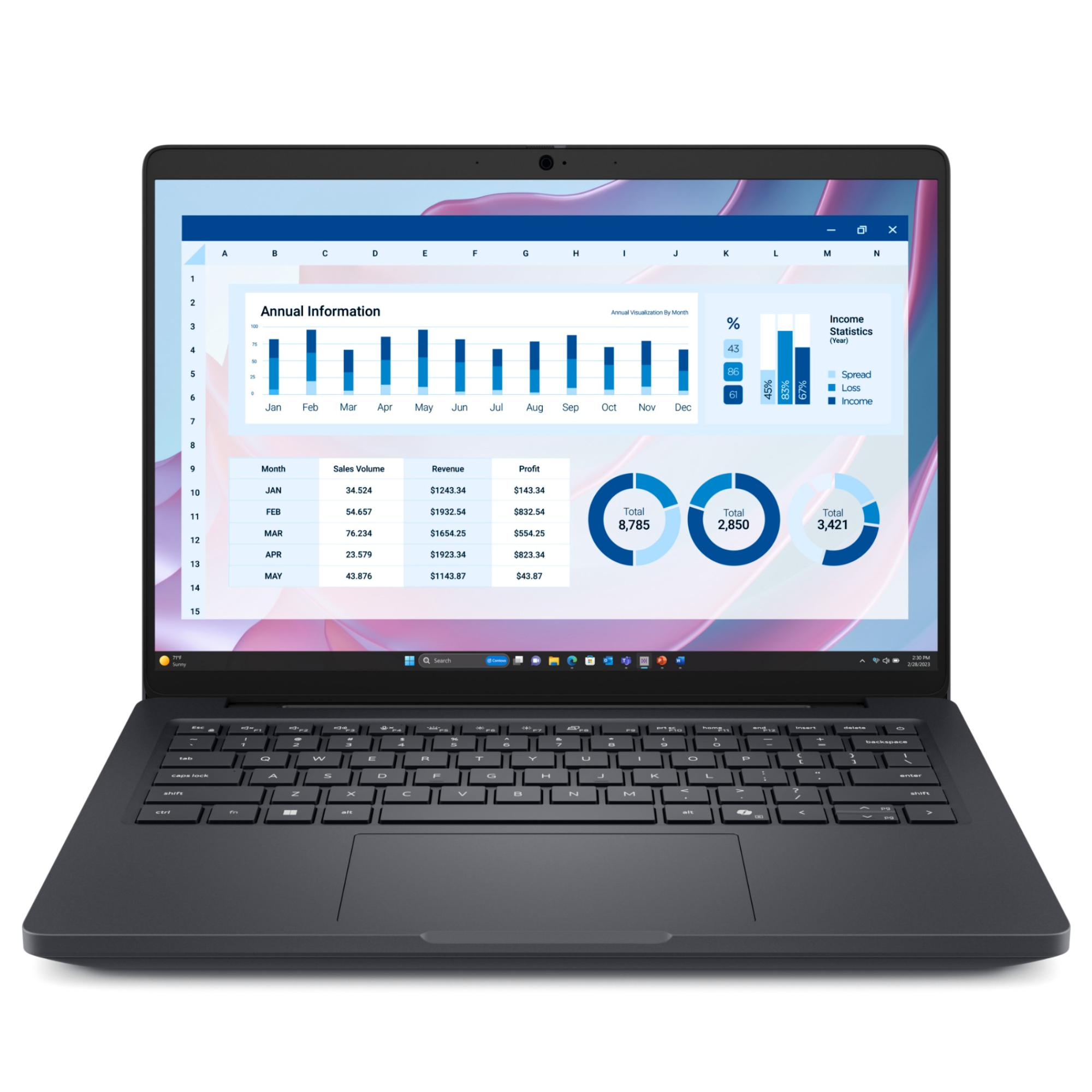 Dell Pro Max 14 MC14255 AMD Ryzen AI 7 PRO 350 Mobile Workstation 16GB RAM 512GB SSD 14" Windows 11 Pro Copilot+ Business Laptop