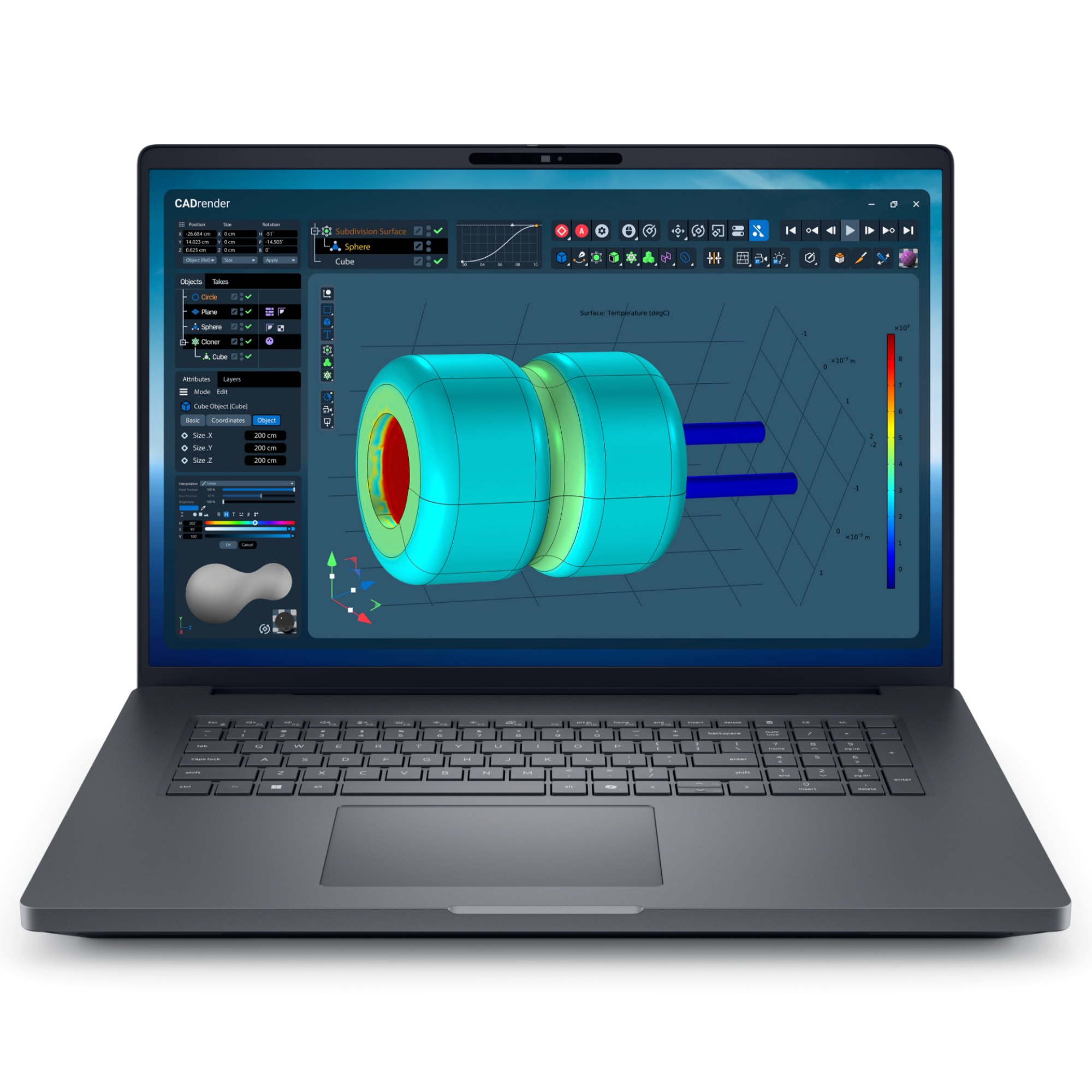 DELL Pro Max 18 Plus MB18250 Intel Core Ultra 7 265HX 32GB RAM 1TB SSD RTX PRO 3000 18" Windows 11 Pro Business Laptop