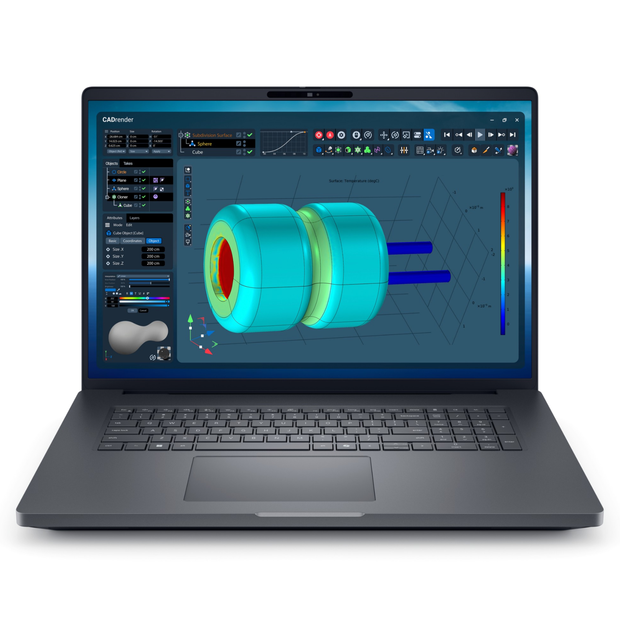 Dell Pro Max 18 Plus MB18250 Intel Core Ultra 7 256HX 32GB RAM 1TB SSD RTX PRO 2000 18" Windows 11 Pro Business Laptop