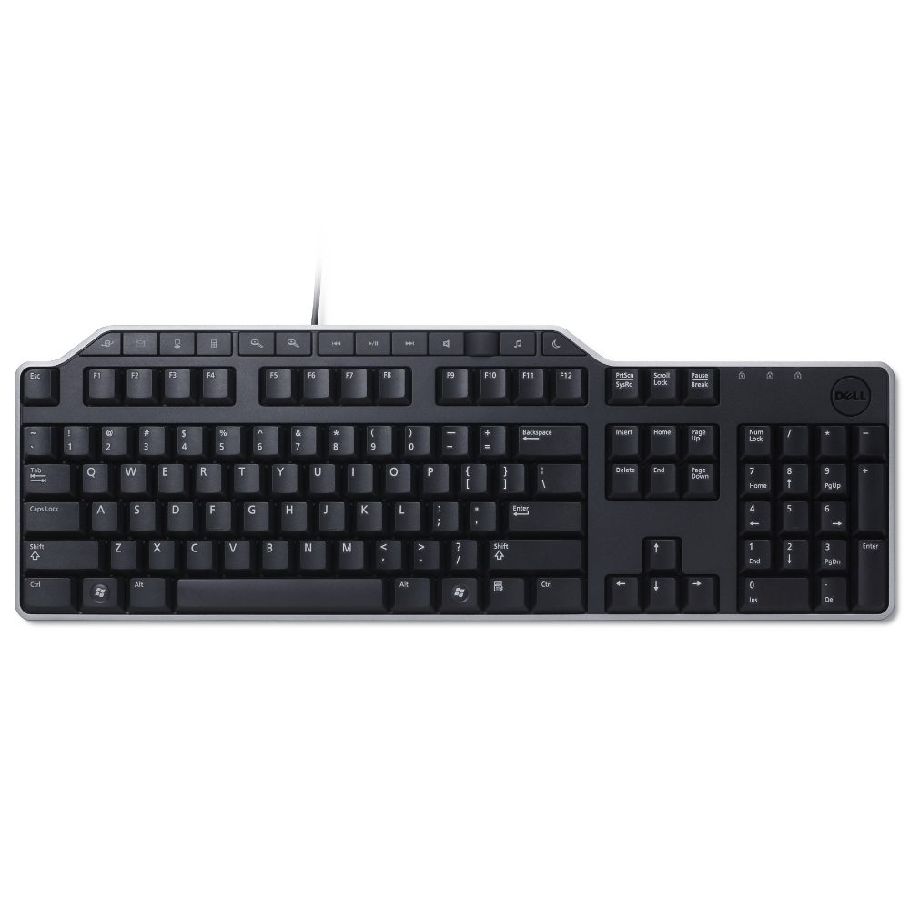Dell Black Kb522 Full Size Universal Wired Keyboard