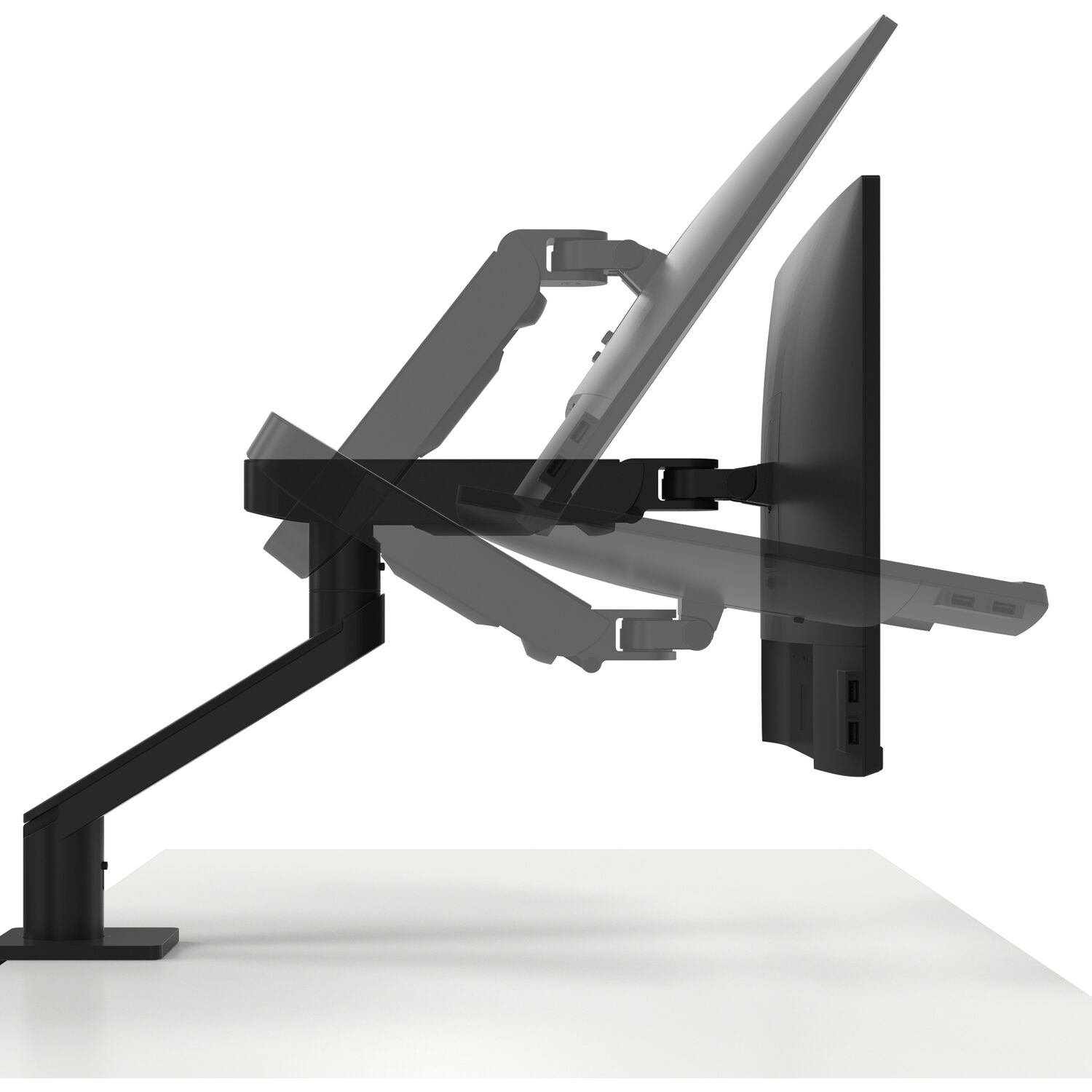 Refurb Dell MSA20 Single Monitor Arm Supports