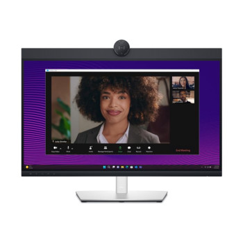 Refurbished Dell P2724DEB 27" IPS QHD USB-C DisplayPort HDMI Video Conferencing Height Adjustbale Monitor with Built in Webcam