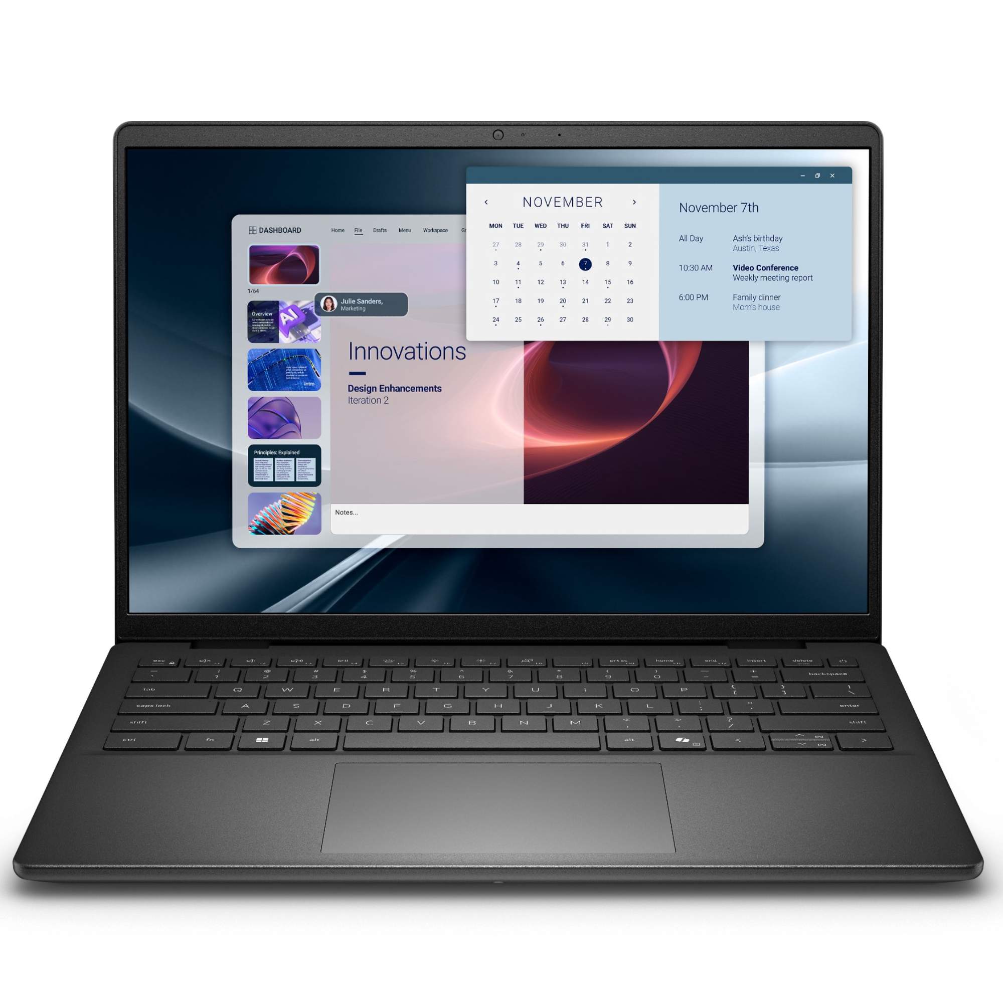 Refurbished DELL Pro 14 Essential PV14255 AMD Ryzen 7 PRO 250 16GB RAM 512GB SSD 14" Windows 11 Pro Business Laptop