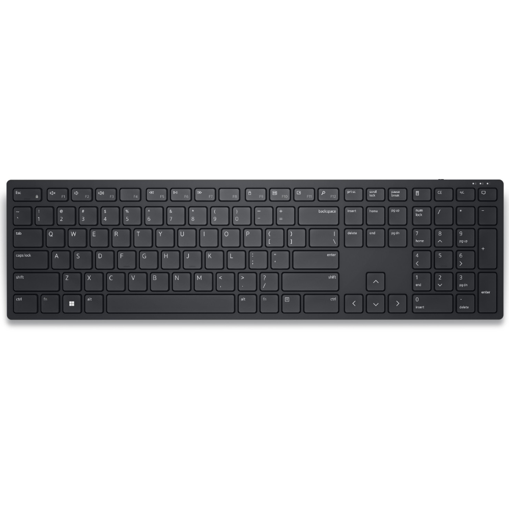 Dell Black Pro Kb500 Full Size Wireless Keyboard