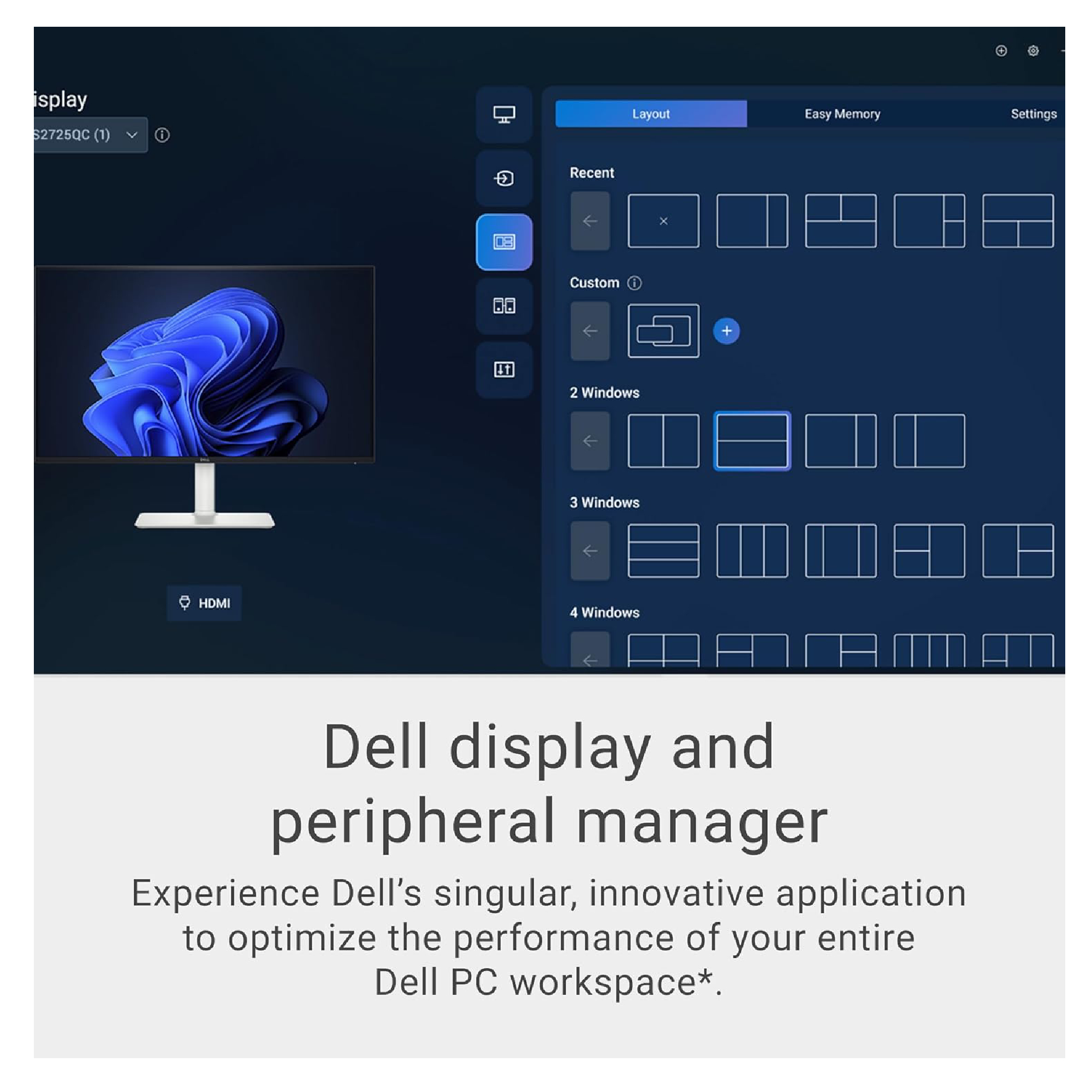 Dell S2725QS 4K 27