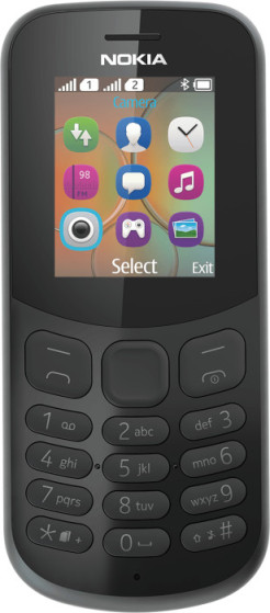 Nokia 130 (2017) Unlocked SIM-Free Mobile Phone 1.8" CLR Display built-in Camera