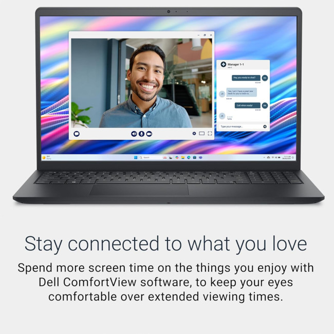 Dell 15 DC15250 Intel Core 3 8GB RAM 512GB SSD 15.6" Windows 11 Home Laptop