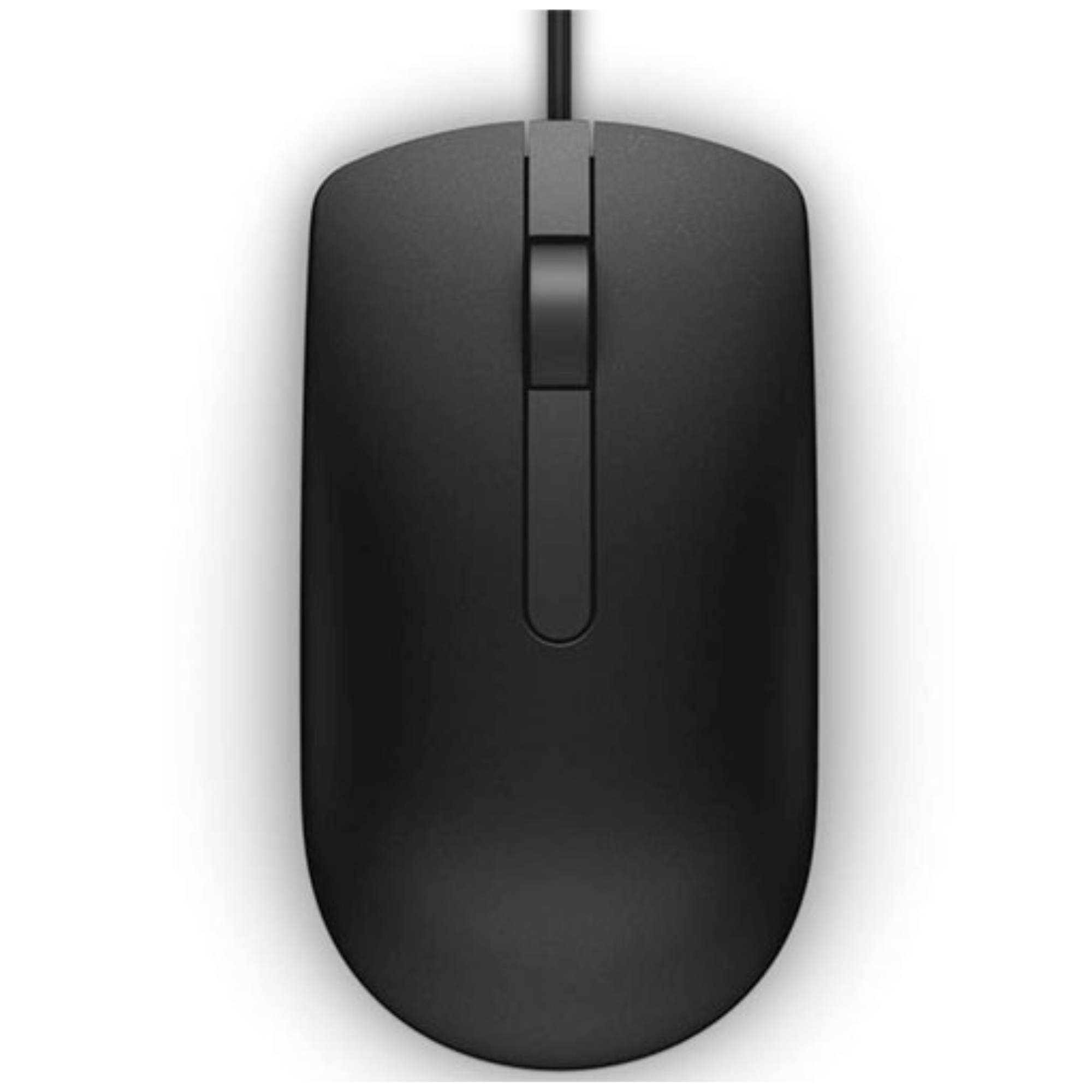Dell Black Ms116 Office Right-Hand Ambidextrous Wired Optical 1000 Dpi Mouse