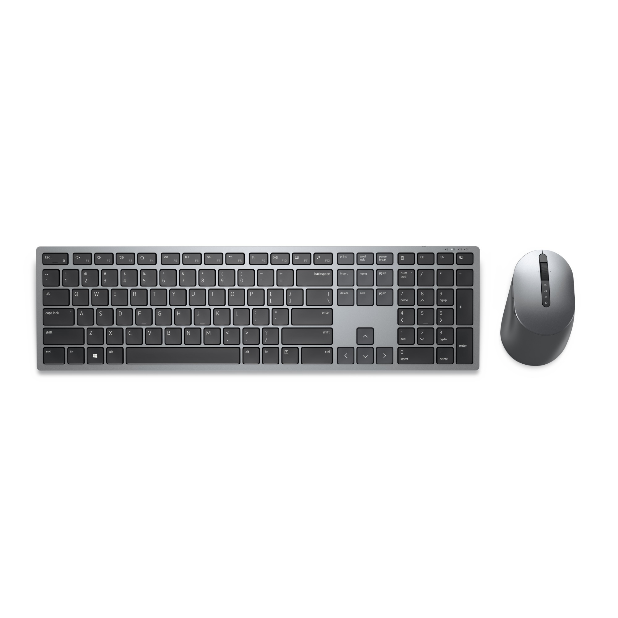Dell Km7321w Keyboard Rf Wireless + Bluetooth Qwerty Uk English Titanium Grey - Image 8
