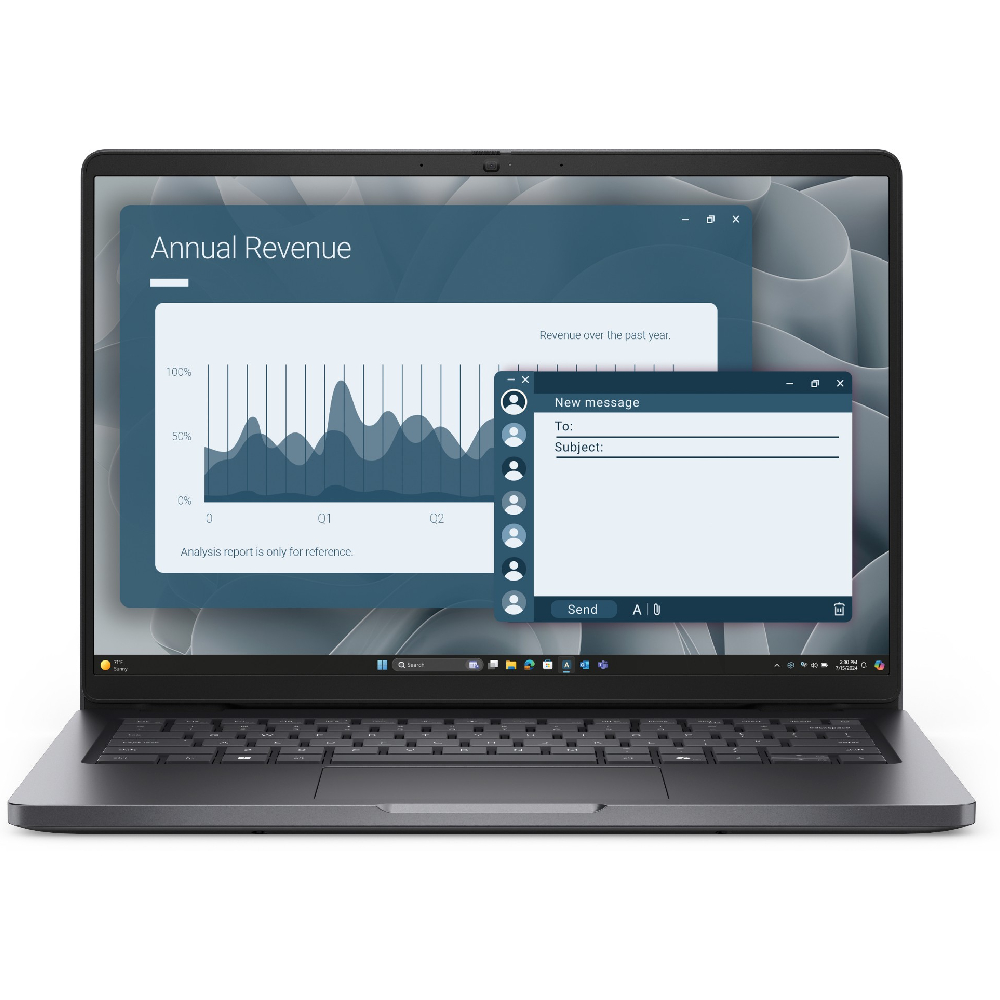 Refurbished Dell Pro PC14255 AMD Ryzen 5 PRO 230 16GB RAM 512GB SSD 14" Windows 11 Pro Laptop