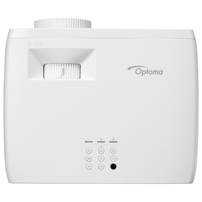 Optoma UHZ66 4K UHD Eco-friendly 4000 ANSI Lumens Laser Short throw Data DLP 3D Projector White