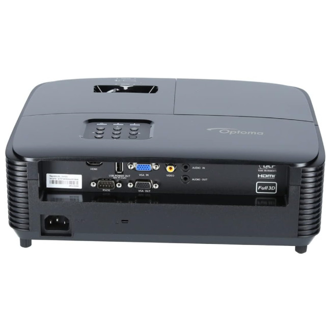 Optoma W371 WXGA 3800 ANSI Lumens Projector Built-in Speakers