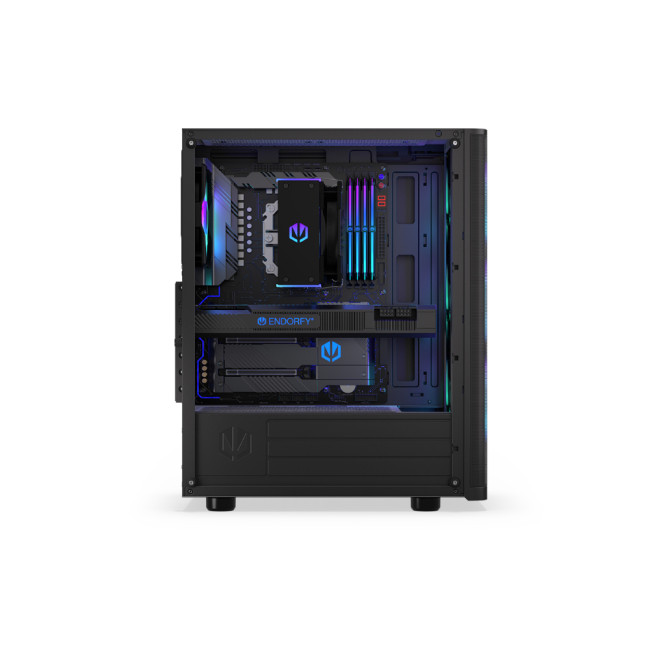 Refurbished Endorfy Ventum 200 ARGB ATX Full Tower Tempered Glass PC Case