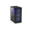 Refurbished Endorfy Ventum 200 ARGB ATX Full Tower Tempered Glass PC Case