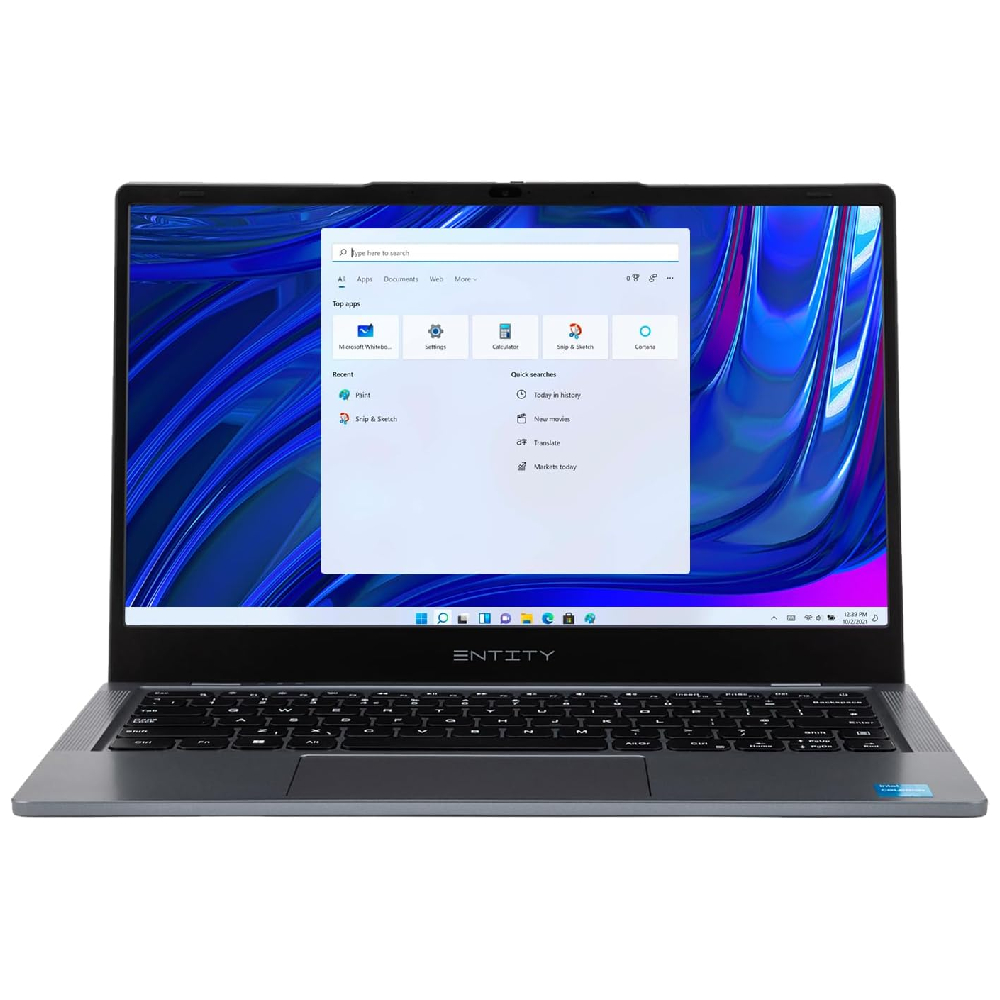 Refurbished EntityBook Intel Celeron N4020 4GB RAM 128GB eMMC 14" Windows 11 Home Laptop