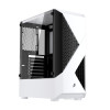 1st Player F3-A-WH Tempered Glass Mid Tower PC Case - White