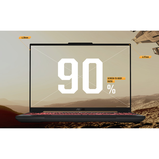 Refurbished ASUS TUF Gaming A16 AMD Ryzen 5 7535HS 16GB RAM 512GB SSD 16" 144Hz RTX 4050 Windows 11 Home Gaming Laptop