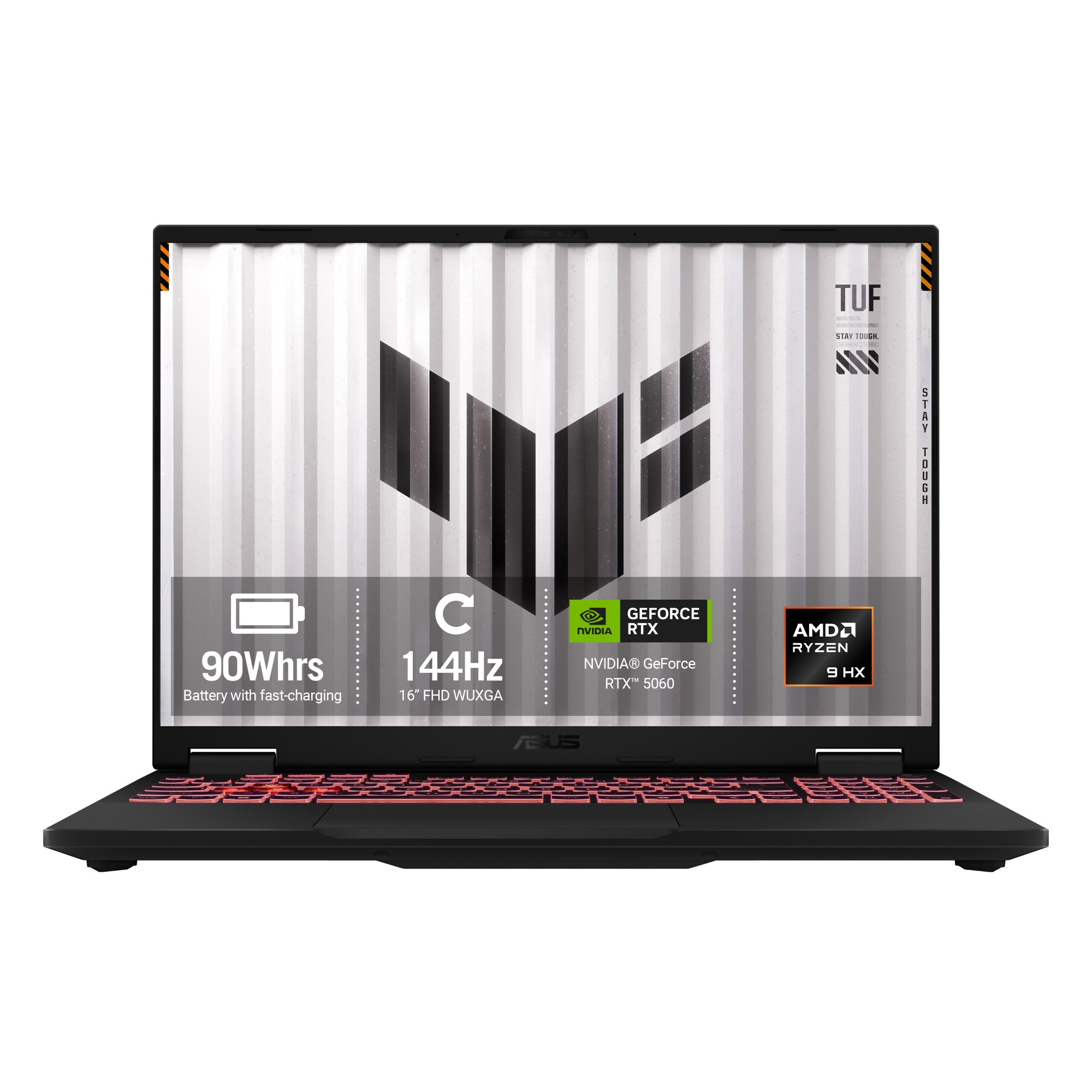 ASUS TUF Gaming A16 AMD Ryzen 9 8940HX 16GB RAM 1TB SSD RTX 5060 16" Windows 11 Home Gaming Laptop