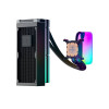 HYTE THICC Q60 240mm LCD AIO Intel/AMD CPU Liquid Cooler - White