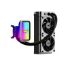HYTE THICC Q60 240mm LCD AIO Intel/AMD CPU Liquid Cooler - White