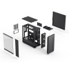 Fractal Design Epoch ATX Mid Tower Gaming PC Case - Black TG RGB Light