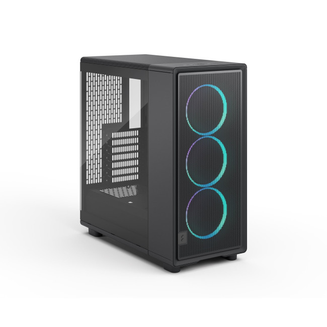 Fractal Design Epoch ATX Mid Tower Gaming PC Case - Black TG RGB Light