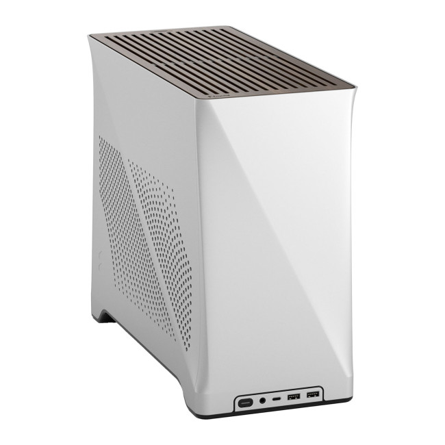 Fractal Design Era 2 Mini-ITX Gaming PC Case - Silver