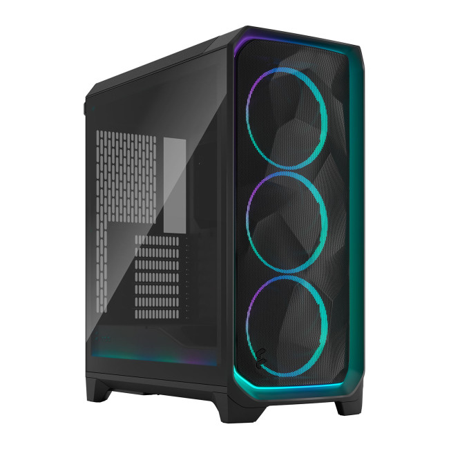 Fractal Design Meshify 3 Ambience Pro RGB Mid Tower Gaming PC Case - Black
