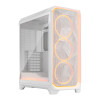 Fractal Design Meshify 3 Ambience Pro RGB Mid Tower Gaming PC Case - White