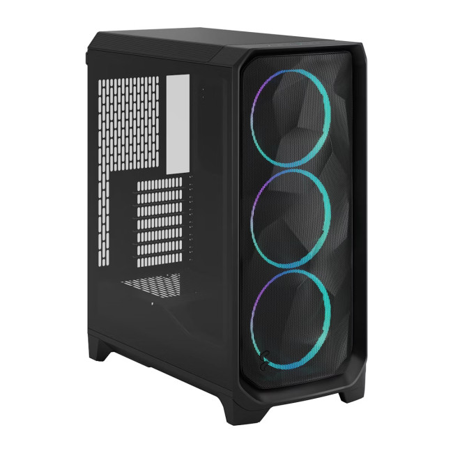 Fractal Design Meshify 3 Mid Tower Gaming PC Case - Black RGB TG Light Tint