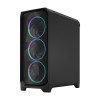 Fractal Design Meshify 3 Mid Tower Gaming PC Case - Black RGB TG Light Tint