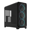 Fractal Design Meshify 3 XL Full Tower Gaming PC Case - Black RGB TG Light Tint