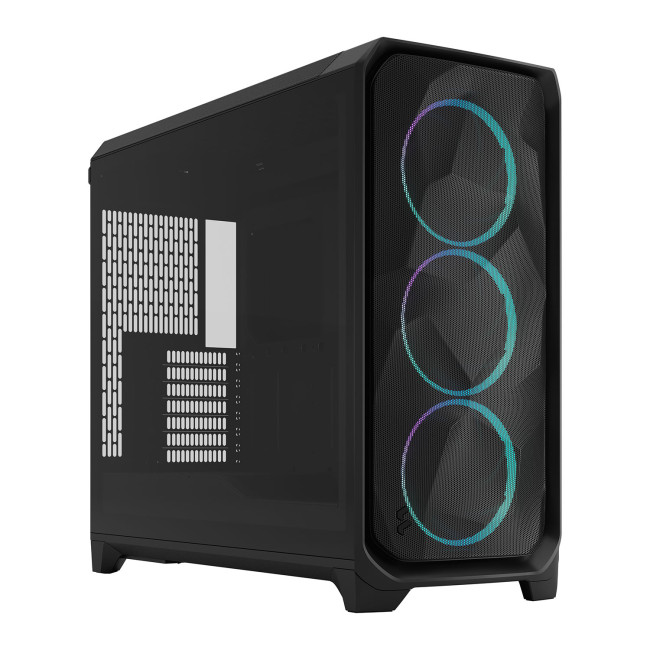 Fractal Design Meshify 3 XL Full Tower Gaming PC Case - Black RGB TG Light Tint