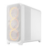 Fractal Design Meshify 3 XL Full Tower Gaming PC Case - White RGB TG Clear Tint
