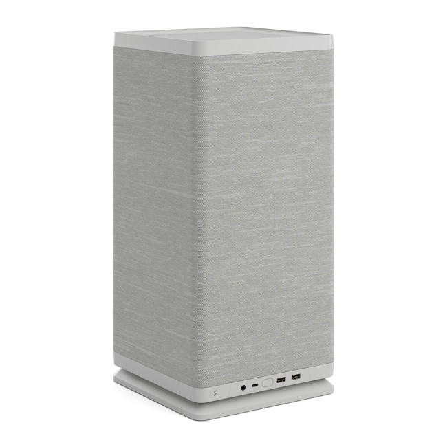 Fractal Design Mood SFF Mini-ITX Gaming PC Case - Light Gray