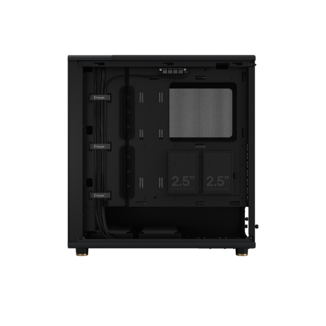 Fractal Design North Tempered Glass Mid Tower ATX PC Case - Charcoal Black