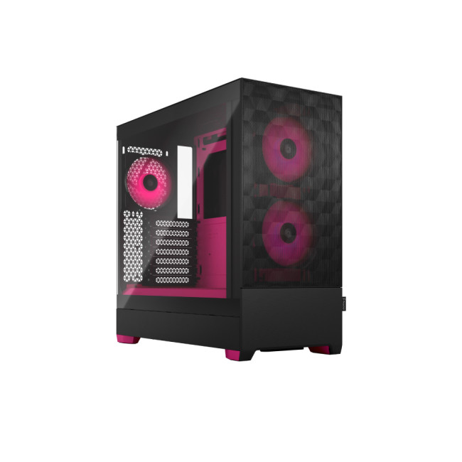 Fractal Design Pop Air Black Magenta Tower Desktop PC Case