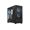 Fractal Design Pop Air RGB Tempered Glass Mid Tower ATX PC Case - Black