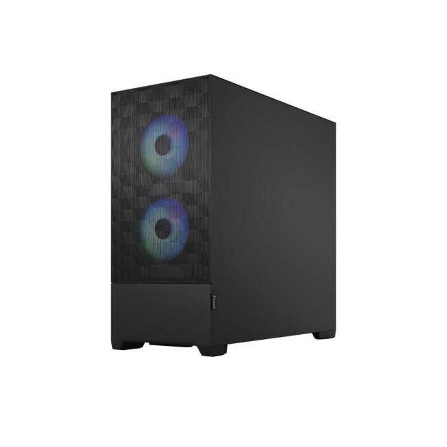Fractal Design Pop Air RGB Tempered Glass Mid Tower ATX PC Case - Black