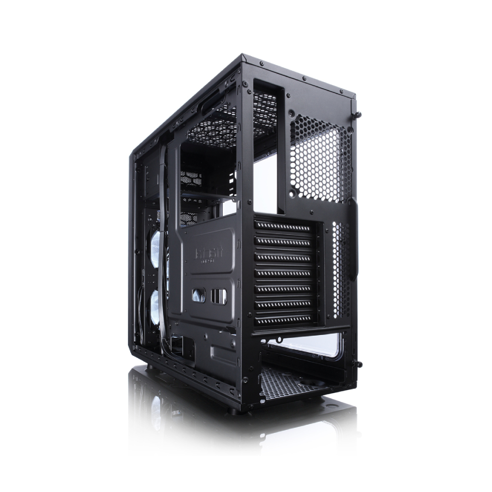 値下げ！新品未開封 Fractal Design Focus G PCケース Fractal Design Focus G Black ATX Mid Tower White LED PC