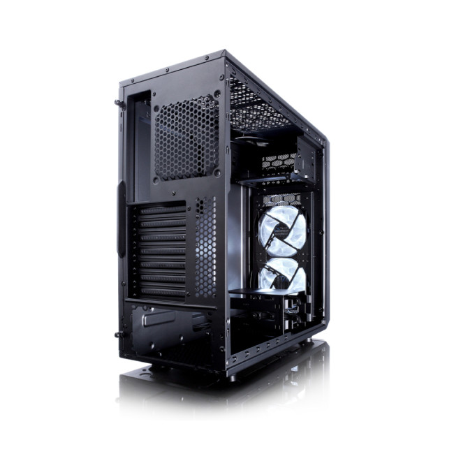 Fractal Design Focus G Black ATX Mid Tower White LED PC Case