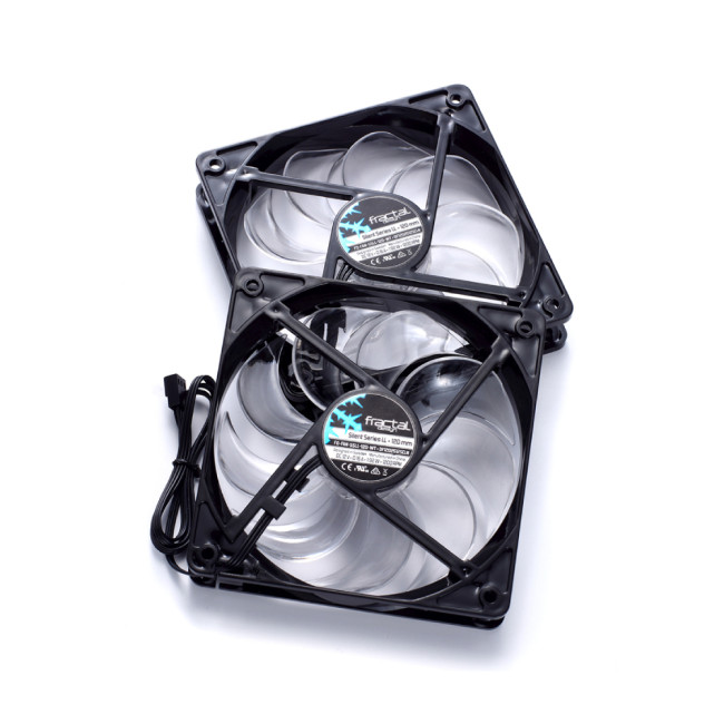 Fractal Design Focus G Black ATX Mid Tower White LED PC Case