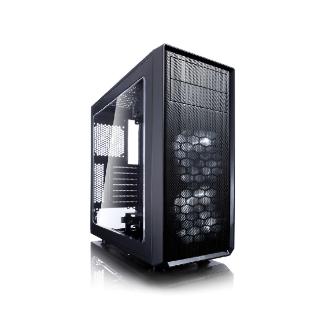 Fractal Design Focus G Black ATX Mid Tower White LED PC Case
